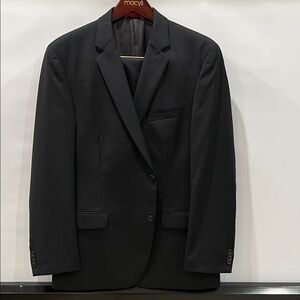 Men’s Alfani Charcoal Suit Jacket and pants size 46R